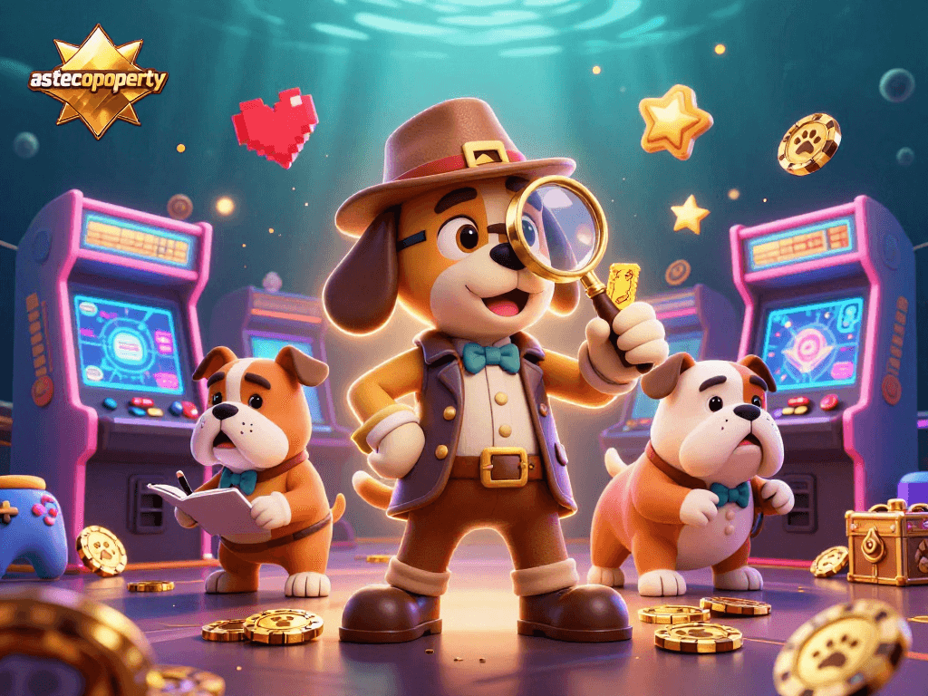 Experience thrilling gameplay at astecoproperty with our colorful casino gambling scene.